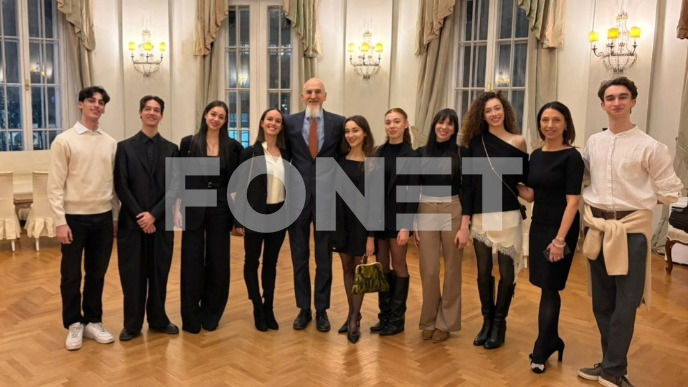 Prijem italijanskih umetnika